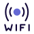 Wifi internet in hotel room available free for all customer icon