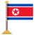 Korea-North Flag icon