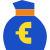 돈 가방 유로 icon