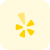 Yelp is a business directory service and crowd-sourced review forum icon