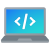 Laptop Coding icon