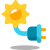 énergie solaire icon