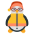 brinquedo de pinguim icon