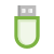 USB flash driver icon