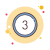 3 в кружке icon