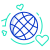 Honeymoon Globe icon