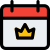 Crown Calendar icon