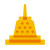 Stupa of Borobudur Temple icon