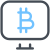 Monitor Bitcoin icon
