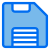 interface de sauvegarde externe-a2-creatype-blue-field-colourcreatype icon
