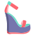 High Heel Peep Toe icon