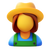 Farmer Weiblich icon