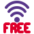 Free Wifi available at restaurant and clubs icon