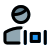 Multitasking with company operation portal logotype layout icon