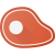 Steak saignant icon