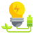 Energía verde icon