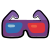 Lunettes 3D icon