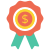 Dollar Badge icon