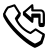 折り返し電話 icon