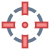 Zentrum der Schwerkraft icon