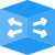 Printing of 3D material shape in outward direction icon