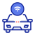 autonomous car icon