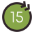 15 Sekunden überspringen icon