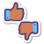 Thumbs Up Down Skin Type 2 icon