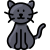 Gatto nero icon