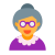 Alte-Frau-lächelnd icon
