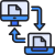 Transfer Data icon