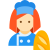 Female Baker Skin Type 1 icon