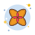 Геометрический цветок icon