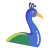 Peacock icon