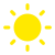 Sun icon