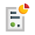 Financial report icon