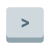 Right Angle Parentheses Key icon