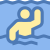 Schwimmen Rückansicht icon