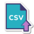 가져 오기 CSV icon