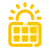 Panel solar icon