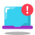 Alerte pour ordinateur portable icon