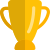 Racing championship victory cup isolated on a white background icon