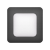 emoji con pulsante quadrato nero icon