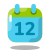 Calendário 12 icon