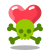 calavera-corazon icon