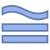 Symbole de congruence icon