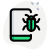 Programming bug in smartphone application and software icon