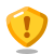 Warning Shield icon