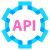 Impostazioni API icon