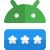 Latest Android software with password authentication layout icon